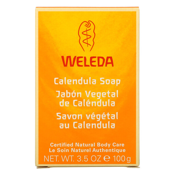 Мыло с календулой, 3,5 унции (100 г) Weleda