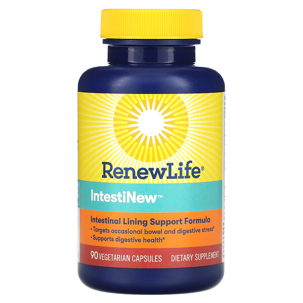 IntestiNew - 90 вегетарианских капсул - Renew Life Renew Life