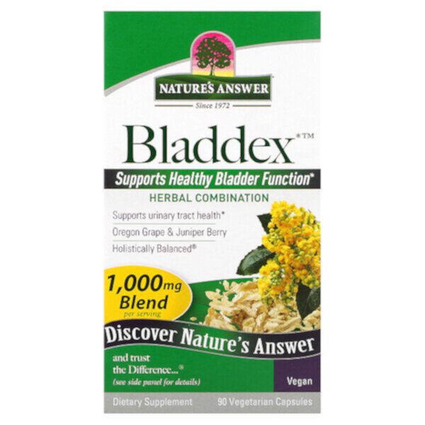 Bladdex, 500 мг, 90 вегетарианских капсул Nature's Answer