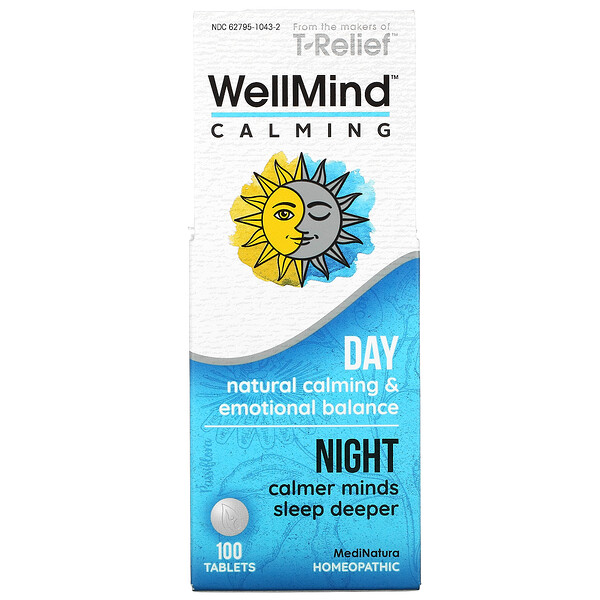 Успокаивающий крем для дня и ночи WellMind, 100 таблеток MediNatura