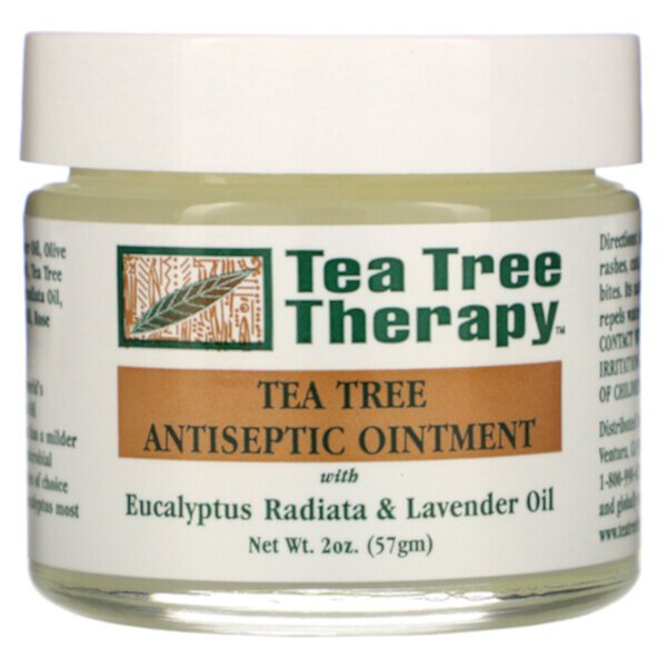 Антисептическая мазь чайного дерева, 2 унции (57 г) Tea Tree Therapy