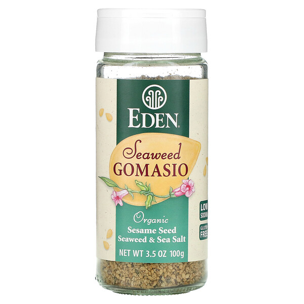 Органические водоросли Gomasio, 3,5 унции (100 г) Eden Foods