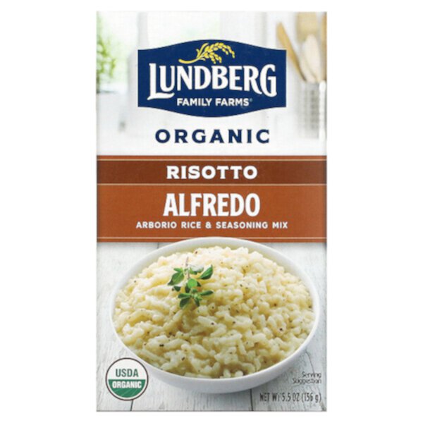 Традиционное итальянское ризотто, Альфредо, 5,5 унций (156 г) Lundberg