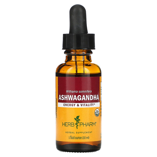 Ашваганда, 1 жидкая унция (30 мл) Herb Pharm