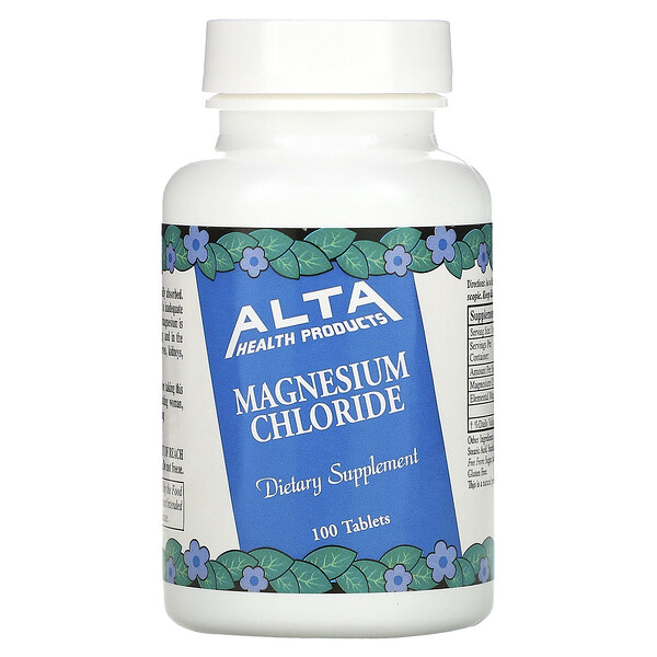 Хлорид магния - 100 таблеток - Alta Health Alta Health