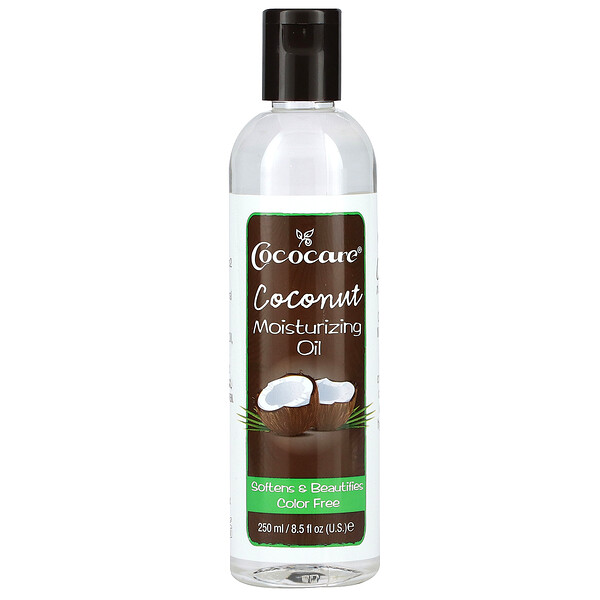 Кокосовое увлажняющее масло, 8,5 жидких унций (250 мл) Cococare