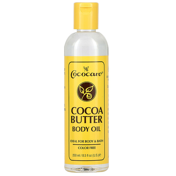 Масло для тела с маслом какао, 8,5 жидких унций (250 мл) Cococare