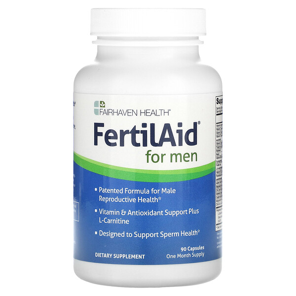 FertilAid для мужчин, 90 капсул Fairhaven Health
