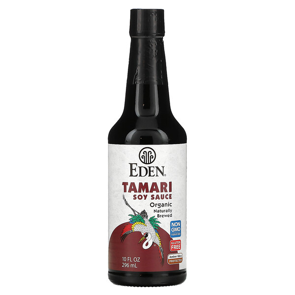 Органический, Соевый соус Тамари, 10 жидких унций (296 мл) Eden Foods