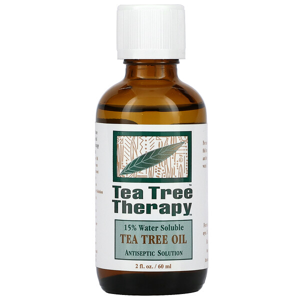 Масло чайного дерева, 2 жидких унции (60 мл) Tea Tree Therapy