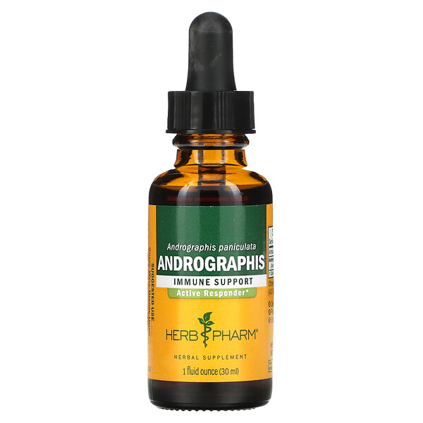 Андрографис, 1 жидкая унция (30 мл) Herb Pharm