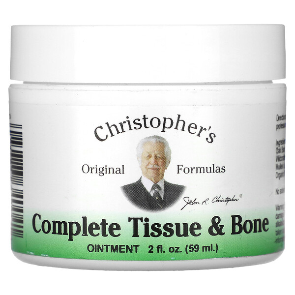 Complete Tissue & Bone Ointment (Мазь), 2 fl oz (Жидкие унции) (59 ml) Christopher's