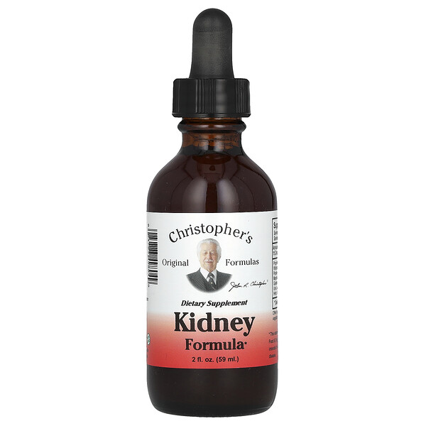 Kidney Formula, 2 fl oz (Жидкие унции) (59 ml) Christopher's