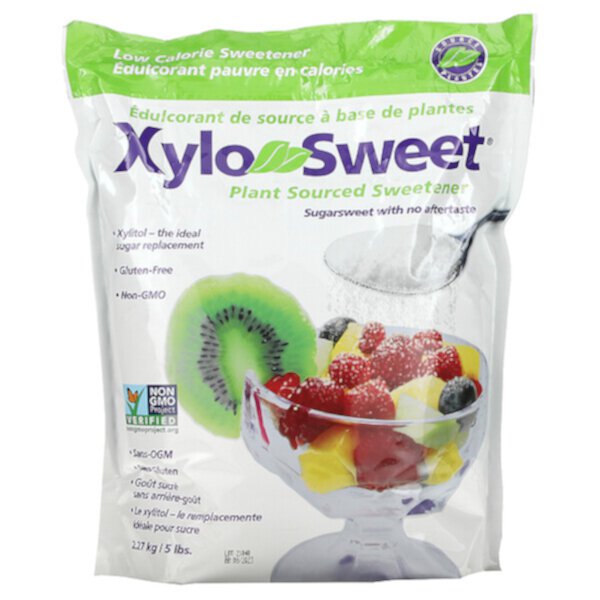 XyloSweet, Подсластитель растительного происхождения, 5 фунтов (2,27 кг) Xlear