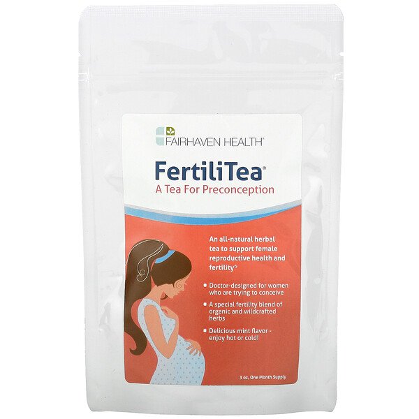 FertiliTea для предзачатия, 3 унции Fairhaven Health