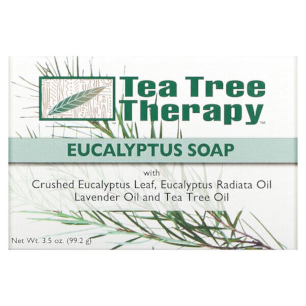 Эвкалиптовое мыло, 3,5 унции (99,2 г) Tea Tree Therapy