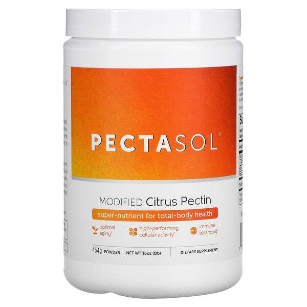 PectaSol, Модифицированный порошок цитрусового пектина, 16 унций (454 г) Econugenics
