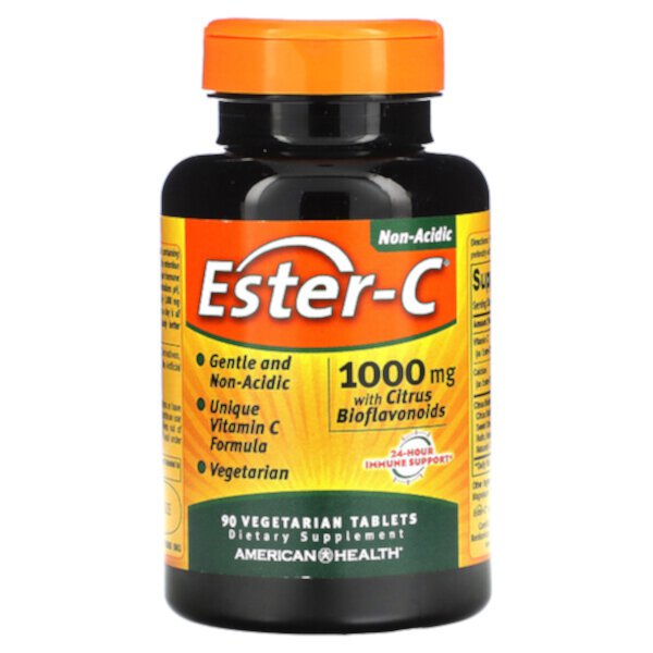 Эстер-C, 1000 мг, 90 вегетарианских таблеток American Health