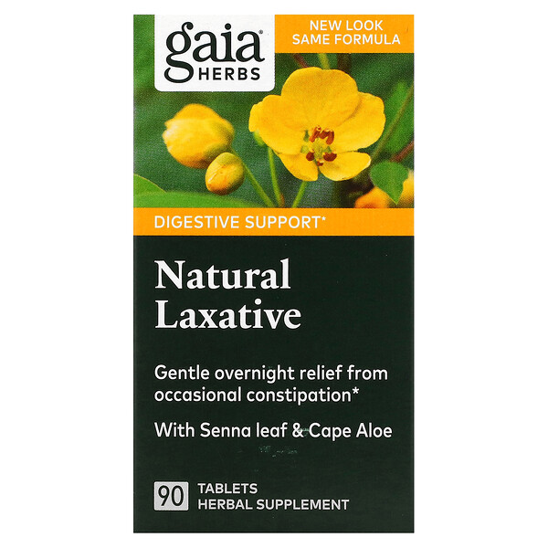 Натуральное слабительное - 90 таблеток - Gaia Herbs Gaia Herbs