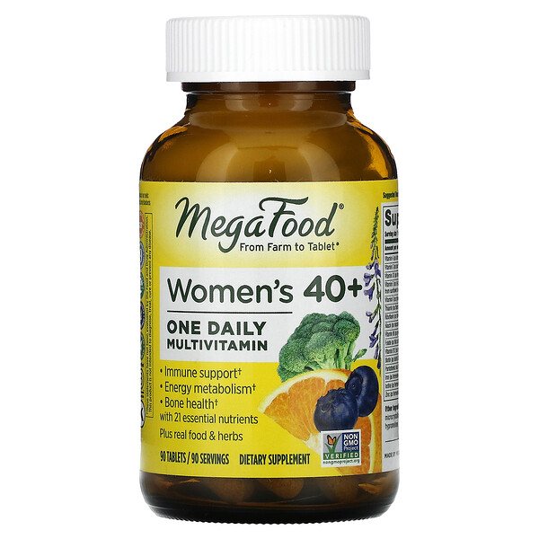 Женский мультивитамин 40+ - 90 таблеток - MegaFood MegaFood