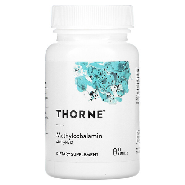 Метилкобаламин, 60 капсул Thorne Research