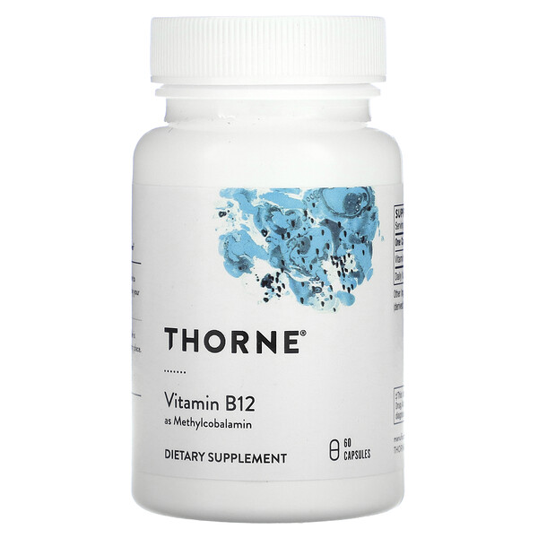 Витамин B12 Метилкобаламин - 60 капсул - Thorne Thorne