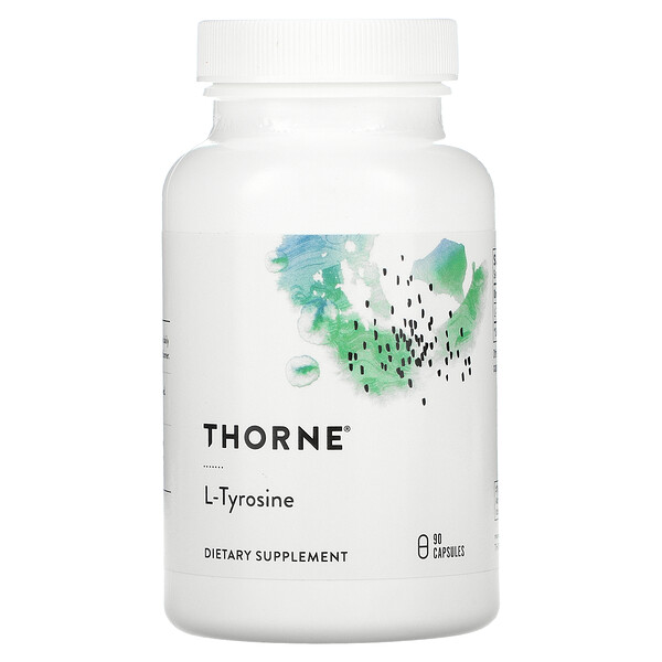 L-тирозин, 90 капсул Thorne Research