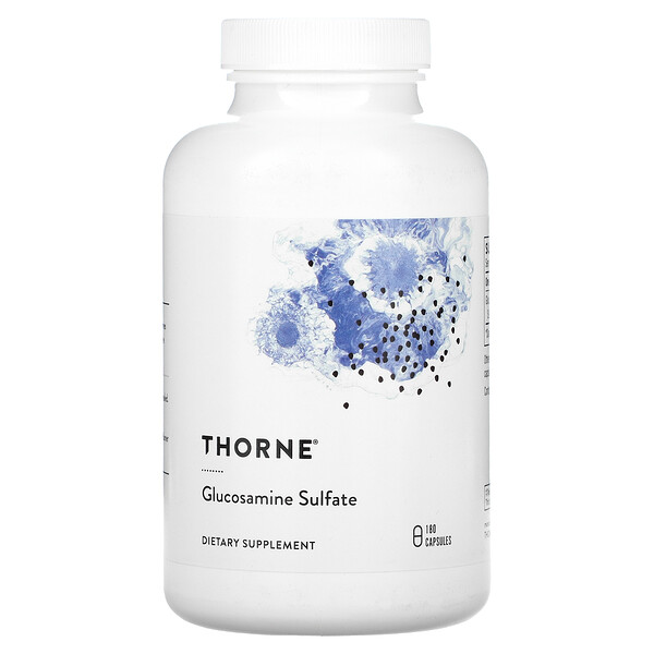 Глюкозамина сульфат, 180 капсул Thorne Research