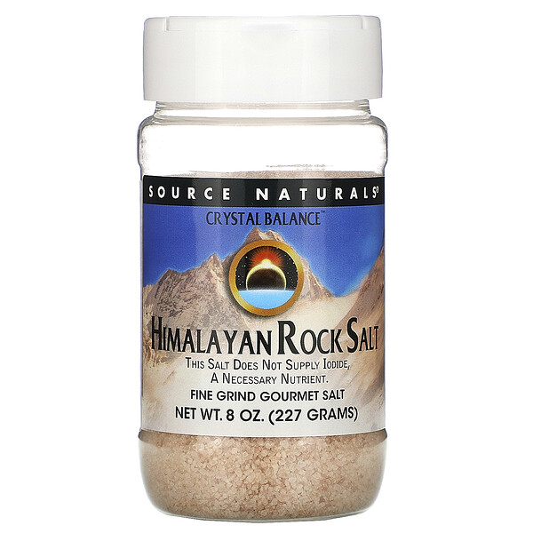 Гималайская каменная соль, 8 унций (227 г) Source Naturals