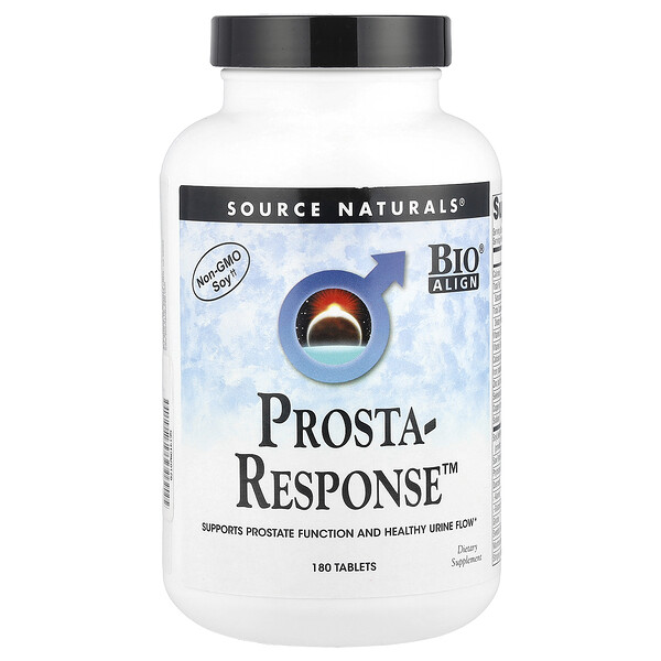 Prosta-Response для поддержки функции простаты 180 таблеток Source Naturals