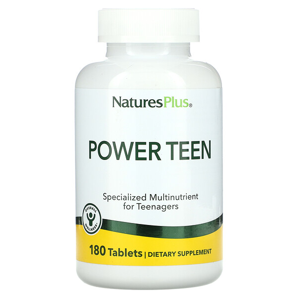 Power Teen, 180 таблеток NaturesPlus