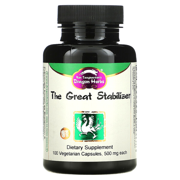 The Great Stabilizer, 500 мг, 100 вегетарианских капсул Dragon Herbs