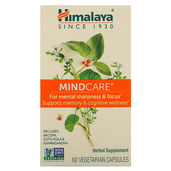 MindCare - 60 Вегетарианских Капсул - Himalaya Himalaya