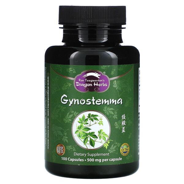 Гиностемма, 500 мг, 100 капсул Dragon Herbs