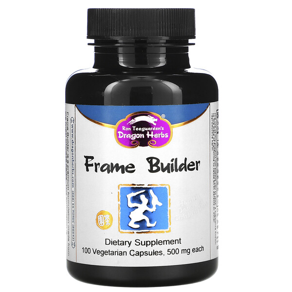 Frame Builder - 500 мг - 100 вегетарианских капсул - Dragon Herbs Dragon Herbs