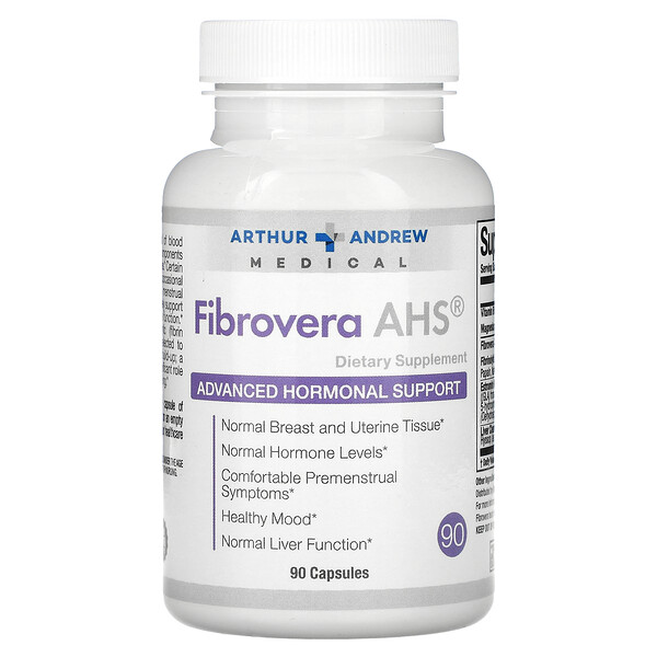 FibroVera AHS, улучшенная гормональная поддержка, 730 мг, 90 капсул Arthur Andrew Medical