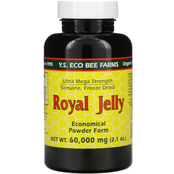 Маточное молочко, 1750 мг, 2,1 унции Y.S. Eco Bee Farms