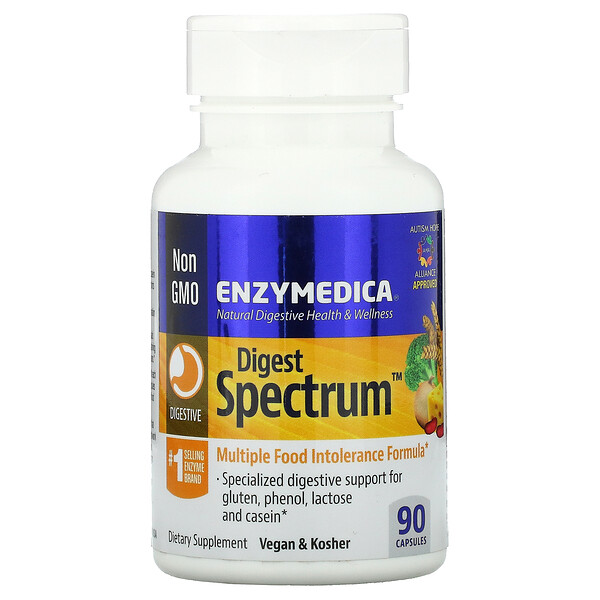 Digest Spectrum, 90 капсул Enzymedica