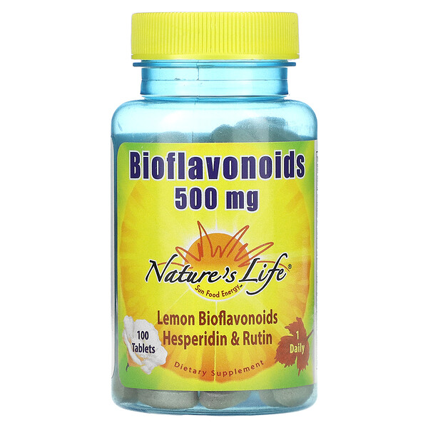 Биофлавоноиды - 500 мг - 100 таблеток - Nature's Life Nature's Life