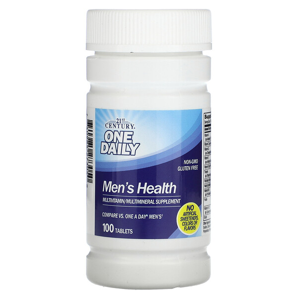 One Daily, Men's Health, 100 таблеток 21st Century