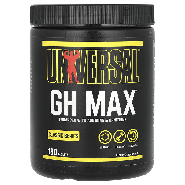 Classic Series, GH Max, 180 Tablets (Таблетки) Universal U