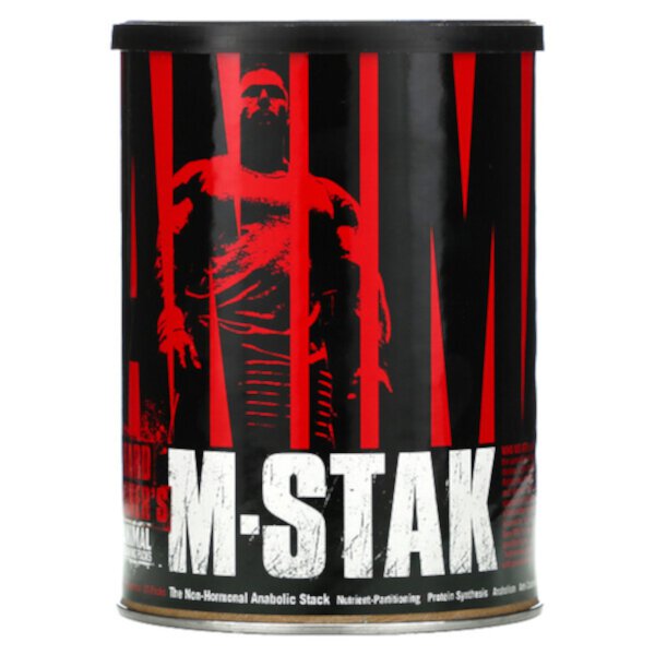 Animal M-Stak, тренировочный набор Hard Gainer's, 21 упаковка Universal Nutrition