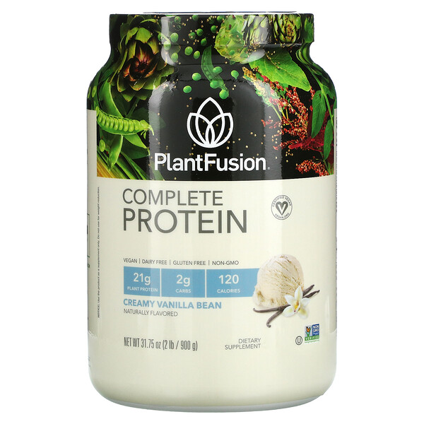 Комплексный протеин, Кремовая Ваниль - 900г - PlantFusion PlantFusion