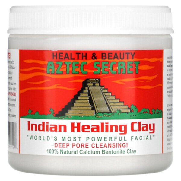 Индийская лечебная глина, 1 фунт (454 г) Aztec Secret