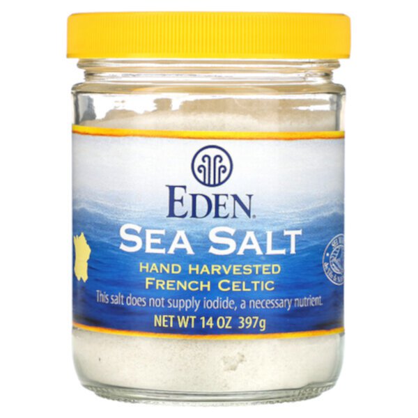 Морская соль, 14 унций (397 г) Eden Foods