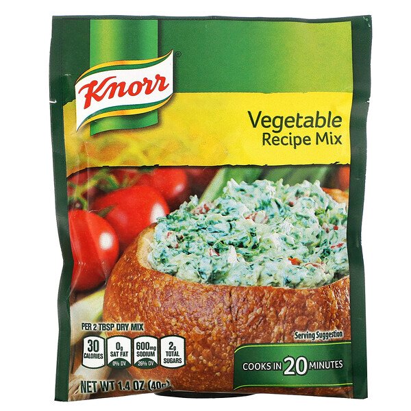 Смесь овощных рецептов, 1,4 унции (40 г) Knorr