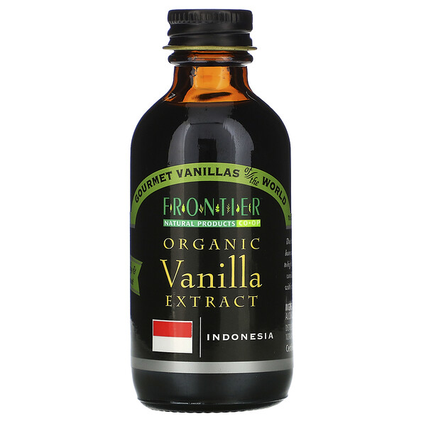 Органический экстракт ванили, 2 жидких унции (59 мл) Frontier Co-op