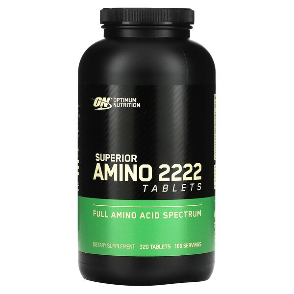 Superior Amino 2222 Tabs, 320 таблеток Optimum Nutrition