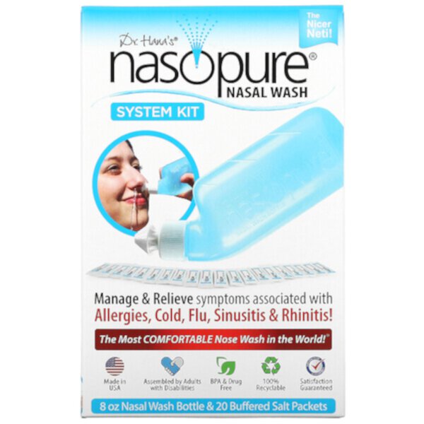 Набор для промывания носа, 1 комплект Nasopure