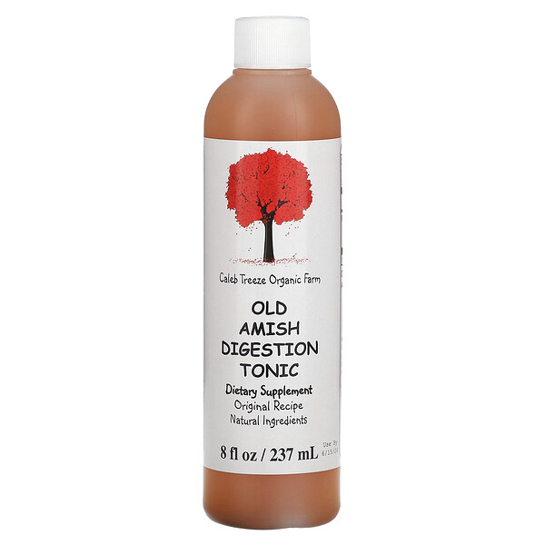 Old Amish Digestion Tonic, 8 fl oz (Жидкие унции) (237 ml) Caleb Treeze Organic Farm